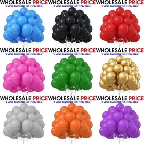 100 latex plain baloon - x,