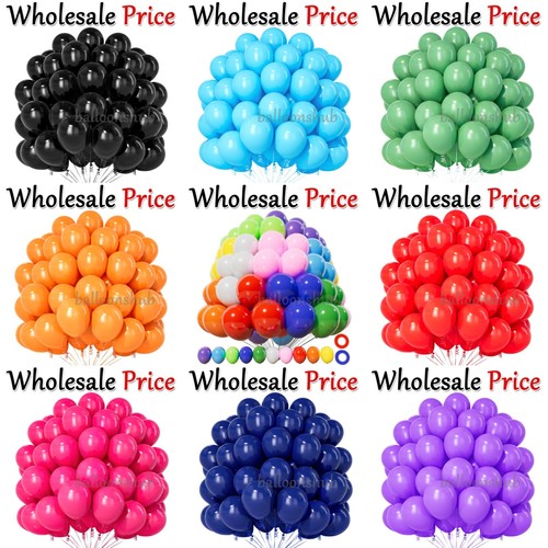 100 latex plain baloon - x,
