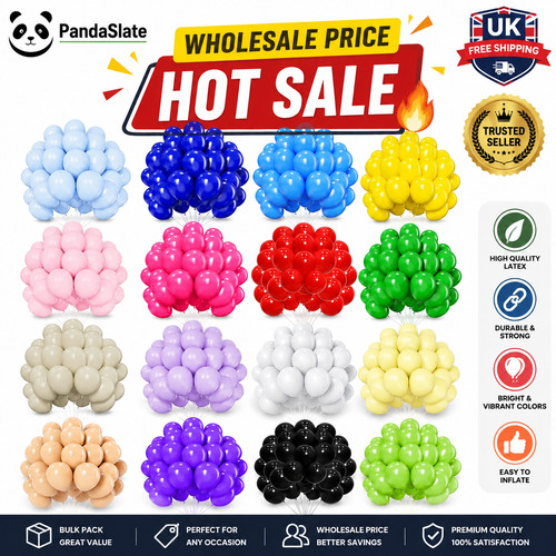 100 latex plain baloon - x,