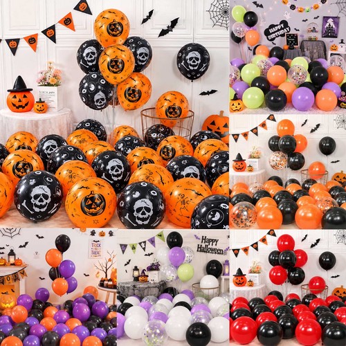 Halloween balloons latex - 12",
