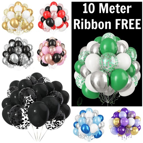 100 latex balloons - x,