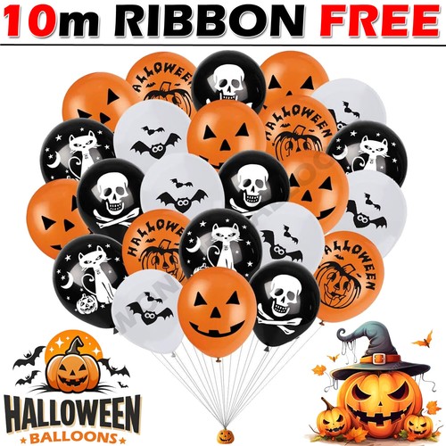 100pcs halloween balloons - 100pcs,