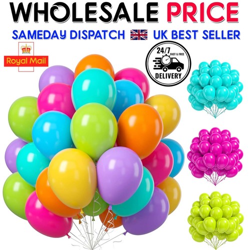 100 latex plain baloon - latex,