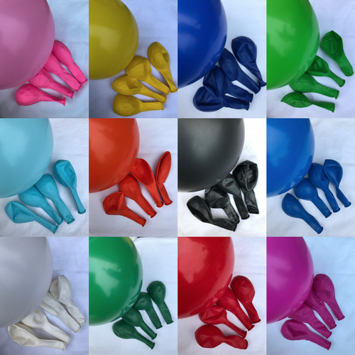 Balloons solid colours - 12",