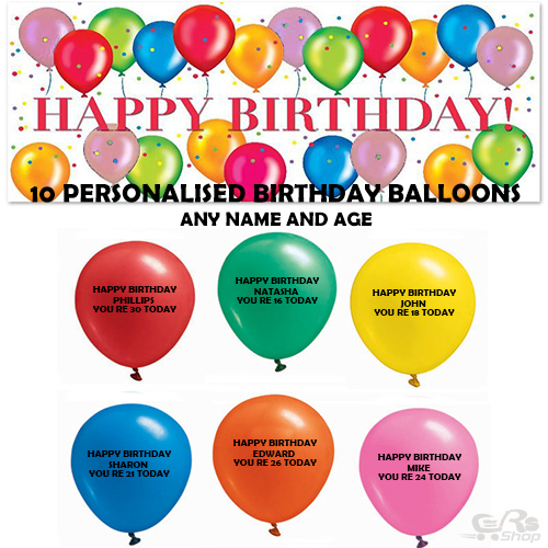 Customised birthday - 30,