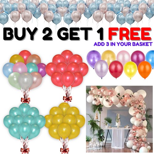 12 chrome balloons - 5",