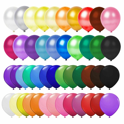 100pcs gold helium - helium, 10"
