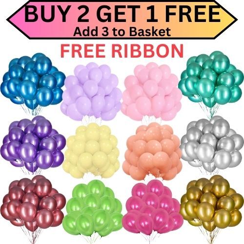 100 latex plain baloon - 100, ballons
