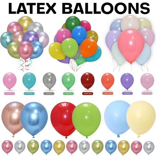 Plain latex balloons 5 100 - latex, 5-100