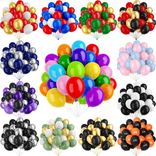 100 latex plain baloon - latex,