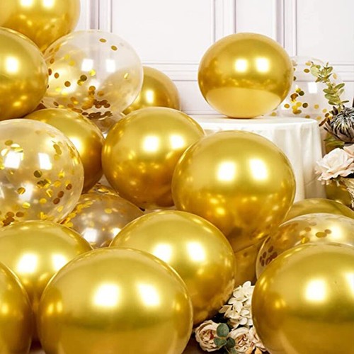 Chrome balloons metallic - 10-50,