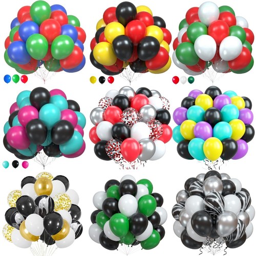 100 latex plain baloon - x,