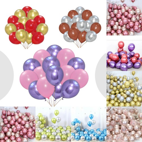 Chrome balloons metallic - 10-50,