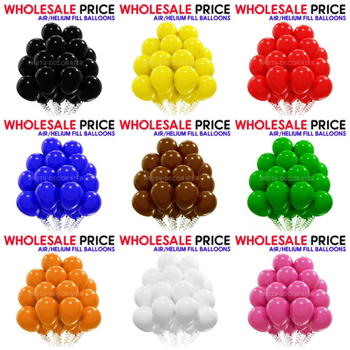 100 latex plain baloon - 100,