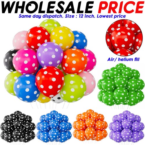 100 latex polka baloon - 100,