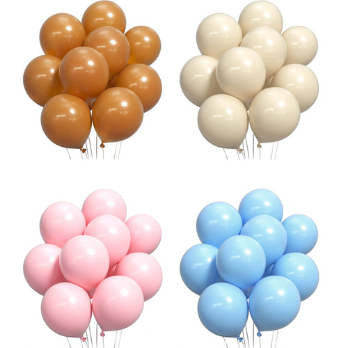 100 latex plain ballons - latex,