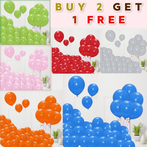 100x latex plain baloon - baloon, helium