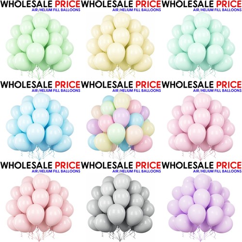 Pastel latex balloons pack - latex,