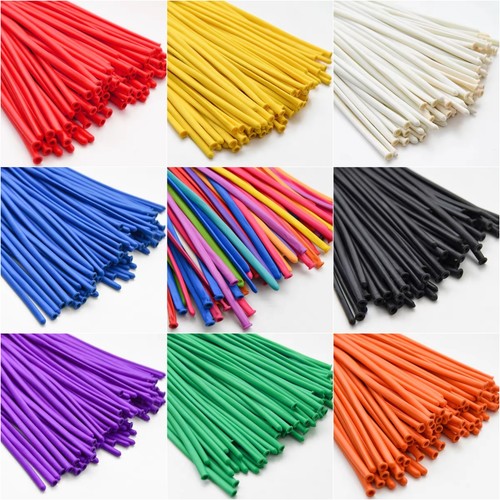 100 long plain balloons - 100,
