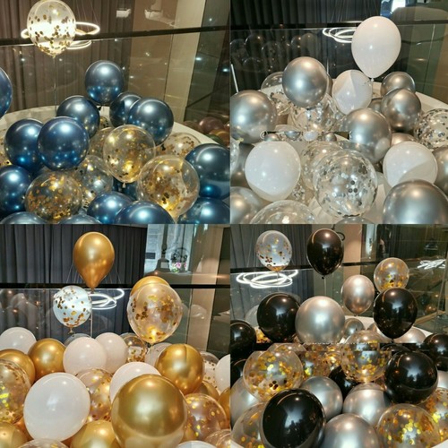 Chrome balloons metallic - 10-50,
