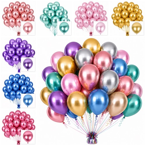 Chrome balloons metallic - chrome, 12"