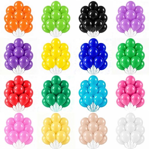 100 latex plain baloon - 100,