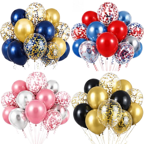 100x latex party balloons - latex,