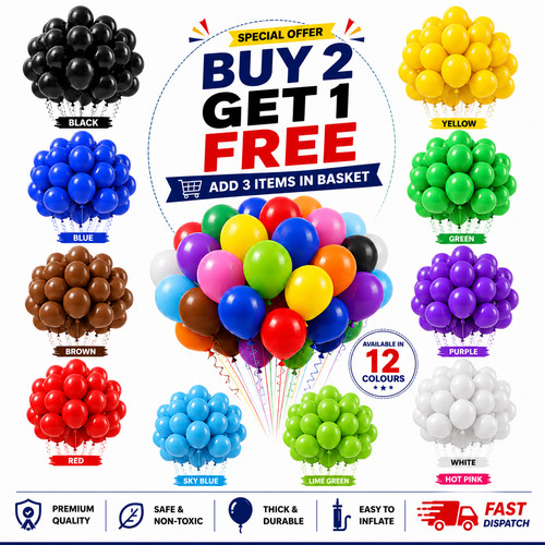 100 latex plain - plain, baloon