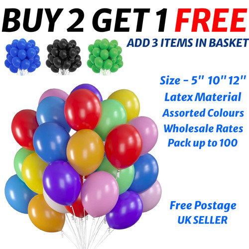 100 latex plain baloon - x,
